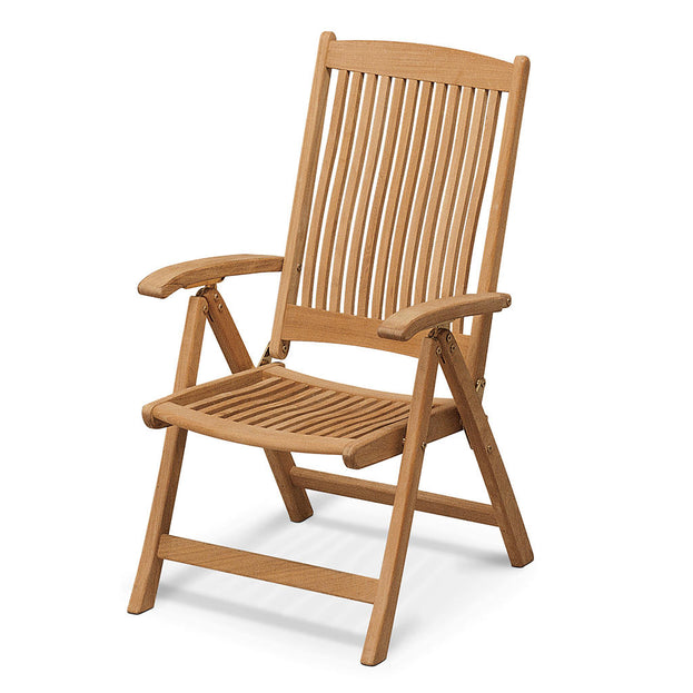 Columbus Adjustable Teak Chair (4649469542460)