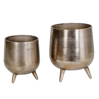 Set of Indian Footed Planters (6938860617788)