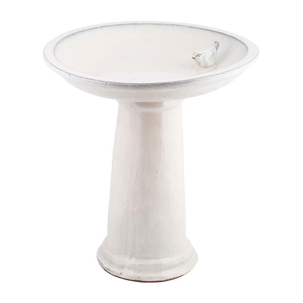 Buy Cream Bird Bath and Stand — The Worm that Turned revitalising