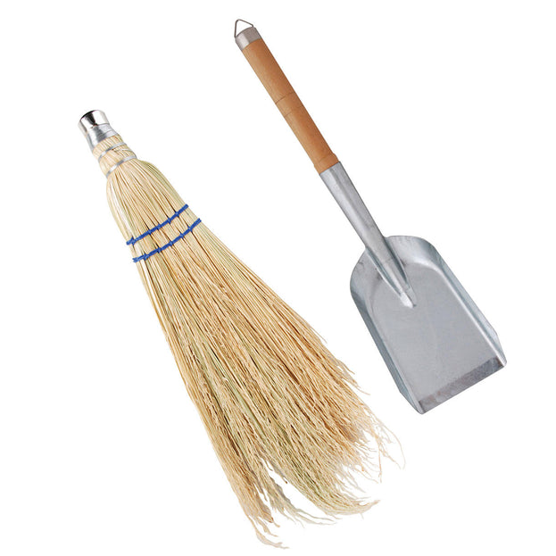 Buy Fireside Dustpan And Brush — The Worm that Turned revitalising your outdoor space