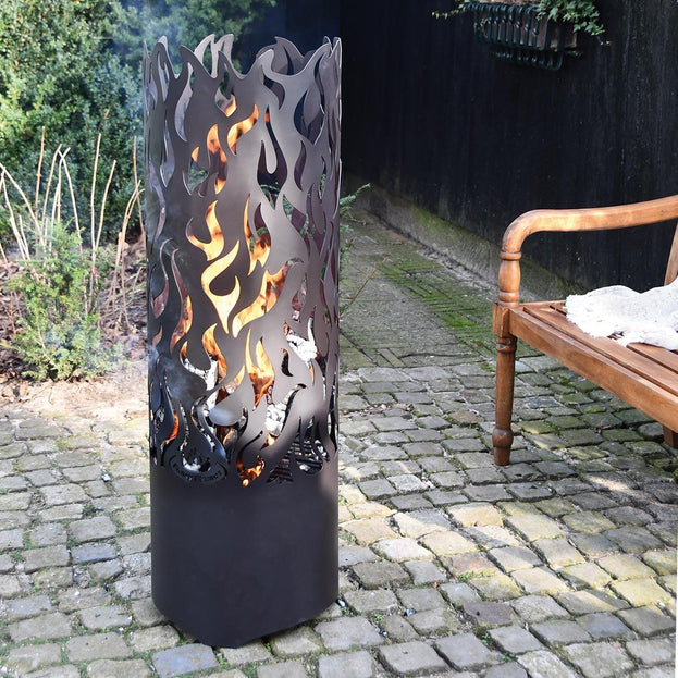 Buy Tall Flame Design Brazier — The Worm that Turned - revitalising ...