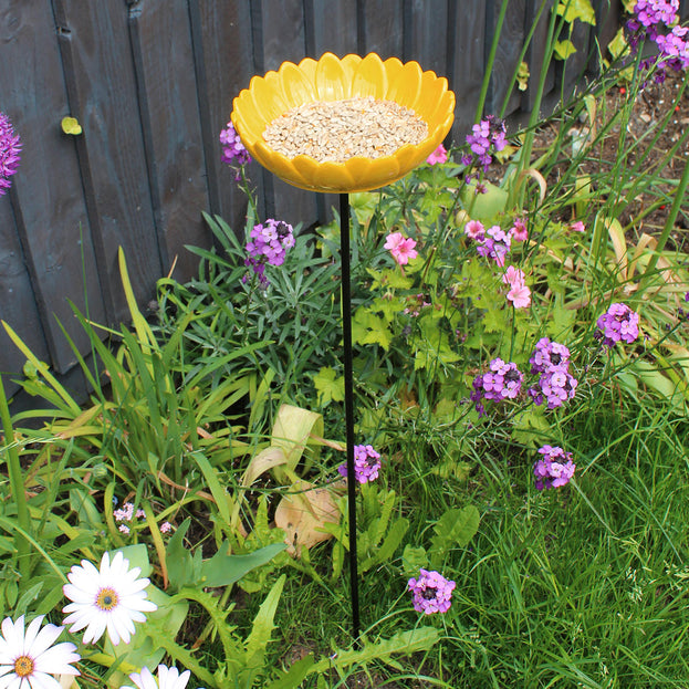 Sunflower Bird Feeder Dish (6727737573436)