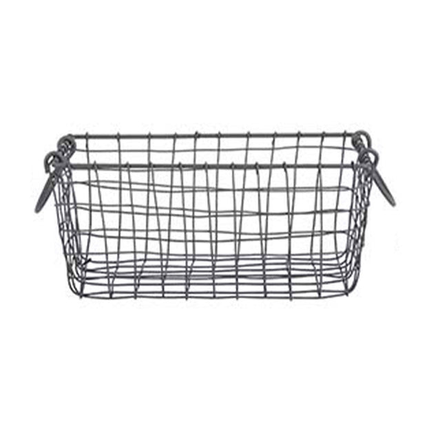 Rectangular Wire Storage Baskets (6647062954044)