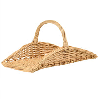 Woven Wicker Herb and Flower Trug (6647848468540)