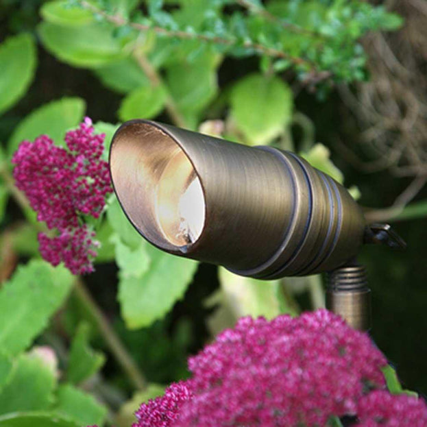 Garden Zone Bronze Plug & Go Spotlights with Spike (6555876229180)