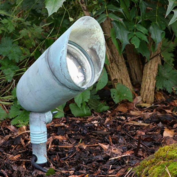 Garden Zone Bronze Plug & Go Spotlights with Spike (6555876229180)