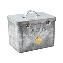 Galvanized Seed Organiser Tin (7106509832252)