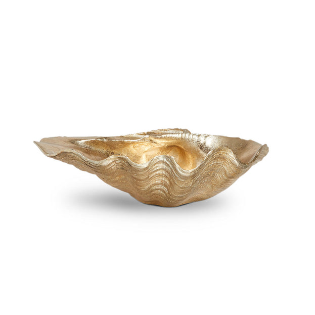 Gold Decorative Clam Shell Dish (4653374210108)