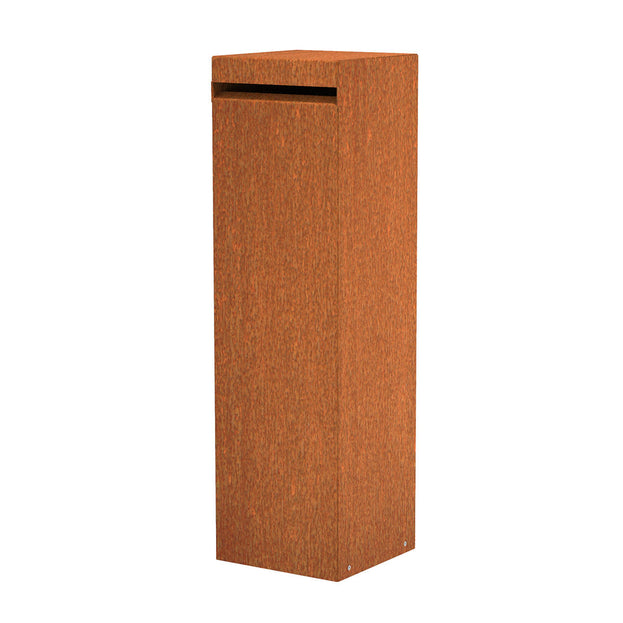 Metal Pillar Letter Boxes with Front Slot (4650777739324)