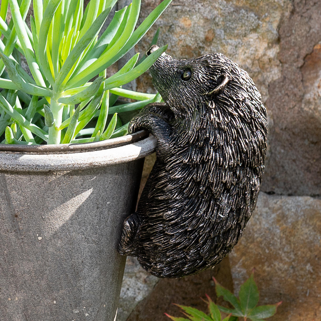 hedgehog plant pot hanger Buy Hedgehog Plant Pot Decoration — The Worm that Turned