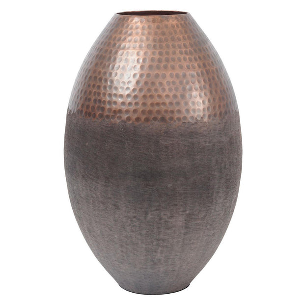 Indian Hammered Aluminium Large Vase (6938772734012)