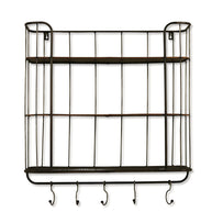 Metal Caged Industrial Shelf Unit (4653058359356)