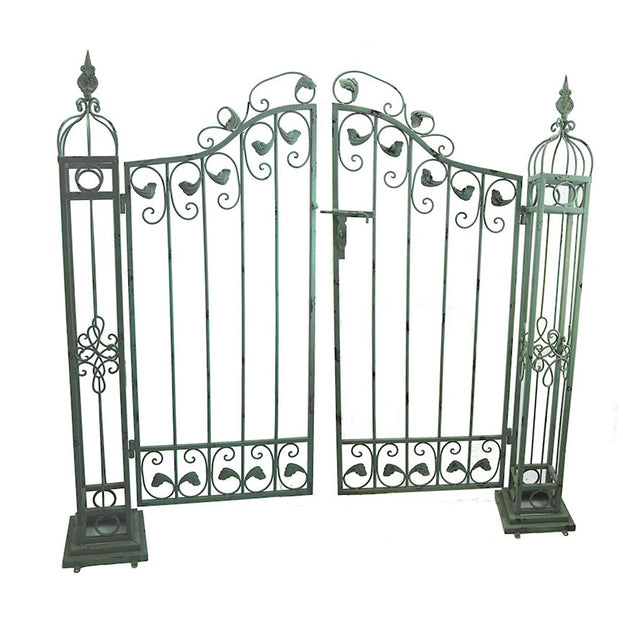 Provence Verdigris Metal Gates (4650491281468)