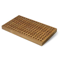 Teak Bread Board with Crumb Tray (4647864008764)