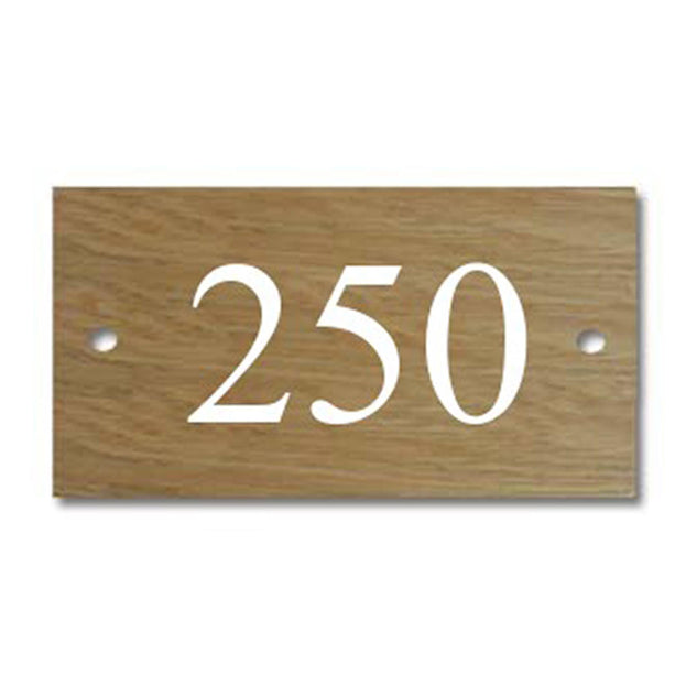 Solid Wood House Numbers (4649207070780)