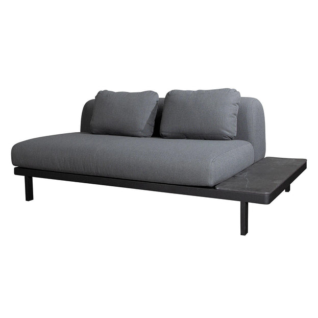 Space 2 Seater Module with Ceramic Table - Left (4714302996540)