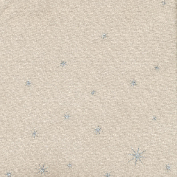 Coated Cotton with Christmas Silver Star (4651954733116)