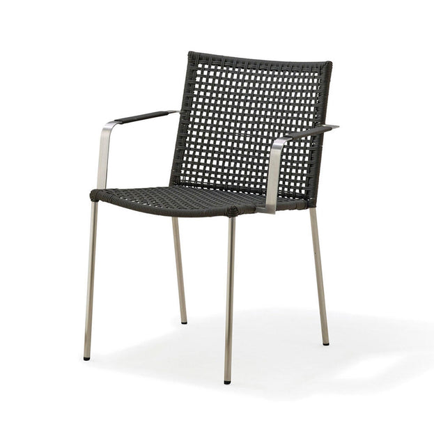 Straw Outdoor Dining Chair (4648714960956)