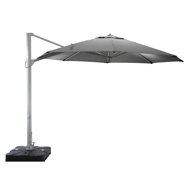 Sunrise Round Cantilever Parasol with LED Lights (4649455517756)
