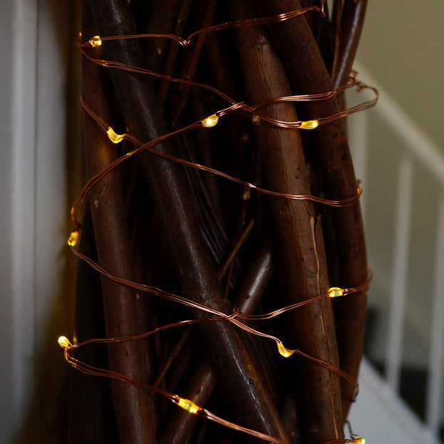 200 Fine Copper Wire Battery LED Fairy Lights (4650126049340)