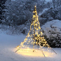 Outdoor 3D Illuminated Static Light Christmas Trees (4648600731708)