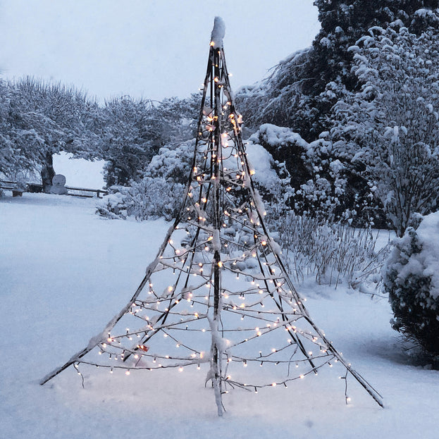 Outdoor 3D Illuminated Static Light Christmas Trees (4648600731708)