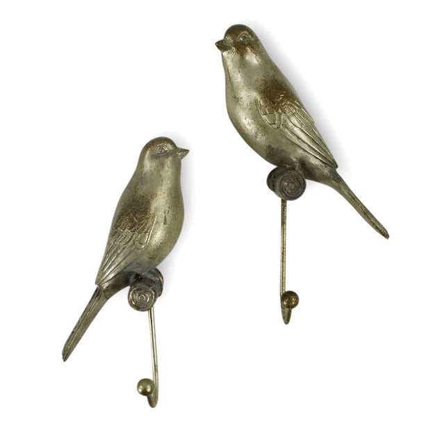 Antiqued Love Bird Coat Hooks (4649672572988)