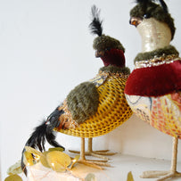 Baroque Partridge Birds - Set of 2 (4653379321916)