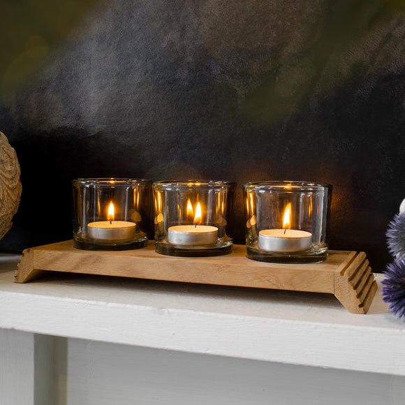 Bridge Wooden Tealight Holder (6954761814076)