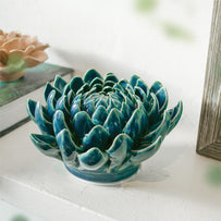 Ceramic Dahlia Flower Blue (7090999623740)
