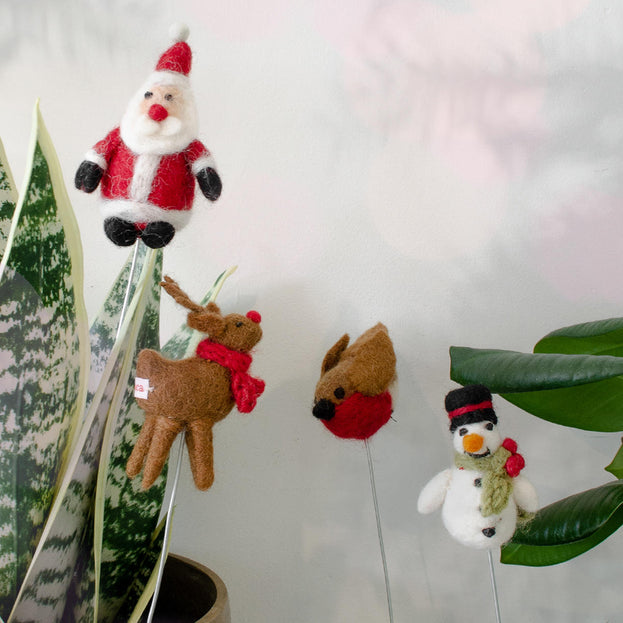 Christmas Characters Houseplant Decoration (7023797567548)