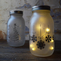 Christmas LED Light Jars (4650102030396)