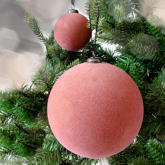 Conker Flocked Hanging Baubles (7006606196796)