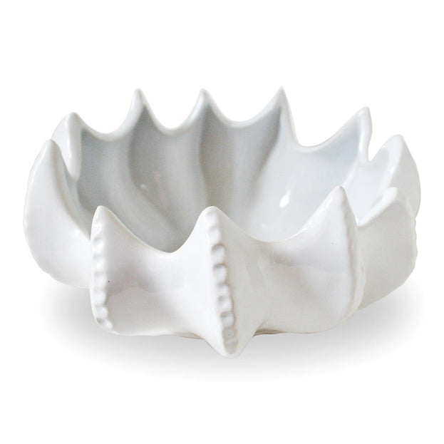 White Sea Shell Bowl (4652544917564)