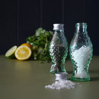 Fish & Fish Green Glass Mini Bottle (4649571582012)