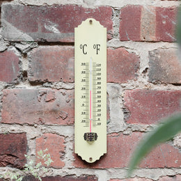Enamelled Garden Thermometer