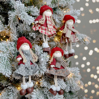Christmas Gretel Girls Hanging Decorations (6699999592508)