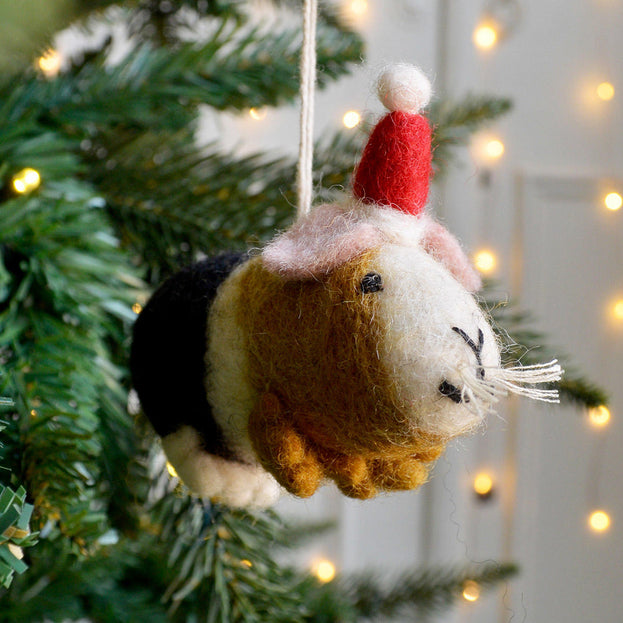 Guinea Pig Party Animal Christmas Decoration (4651129536572)