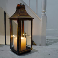 Tonto Burnished Copper Lantern (4650152460348)