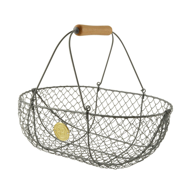 Large Grey Harvesting Basket (4650135191612)