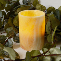 Marble LED Battery Candle (4651955093564)