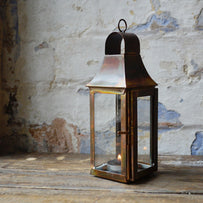 Burnished Copper Mini Lantern (4649788145724)