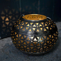 Moroccan Design Metal Tealight Holder (4651876286524)