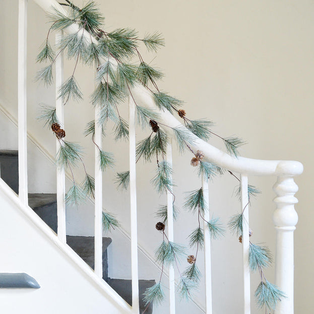 Frosted Trailing Pine Garland (4651927470140)