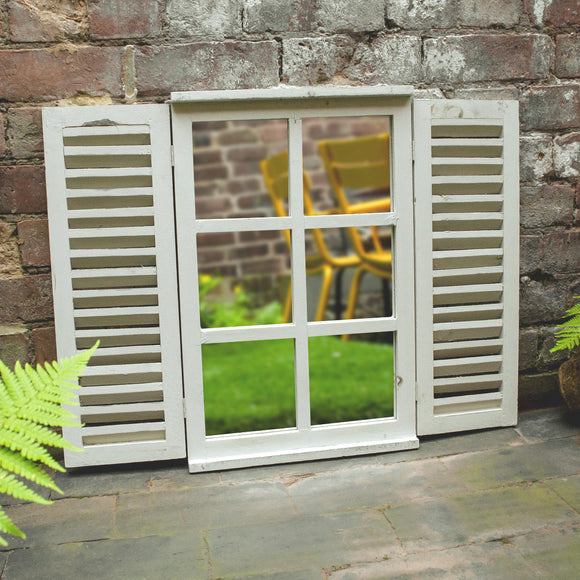 Provence Shuttered Window Mirror (6647113121852)