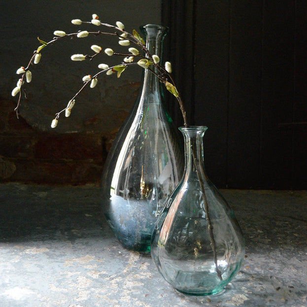 Recycled Glass Teardrop Vases (4649586294844)