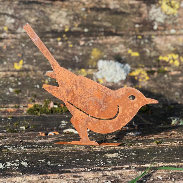 Rusting Garden Bird Silhouette (4653140901948)