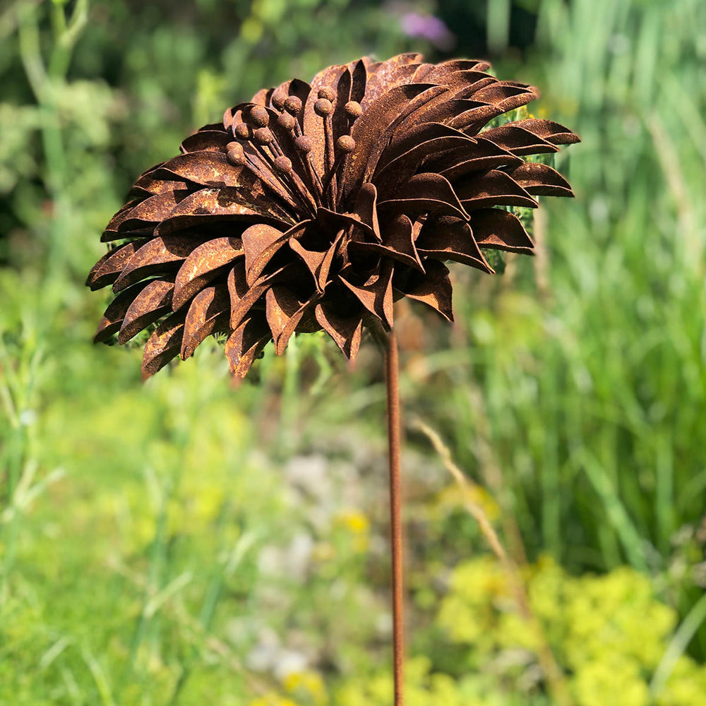 Rusted Metal Flower