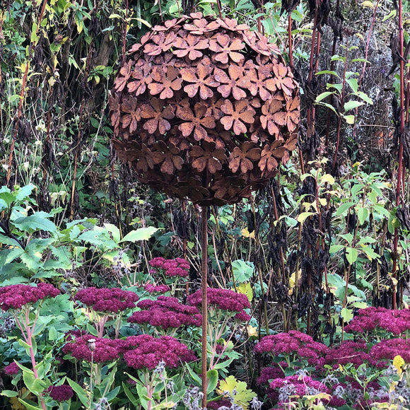 Rusted Ball Hydrangea Flower Head (6707582107708)