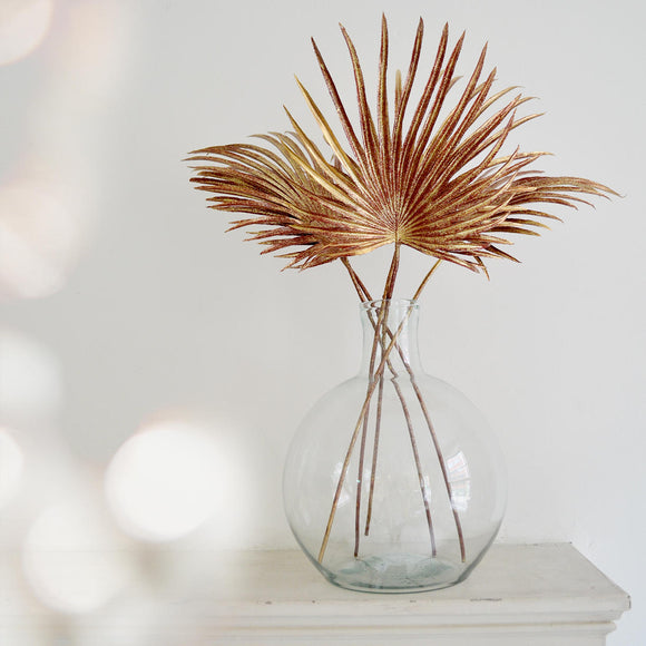 Art Deco Glittered Palm Leaves (6649792659516)